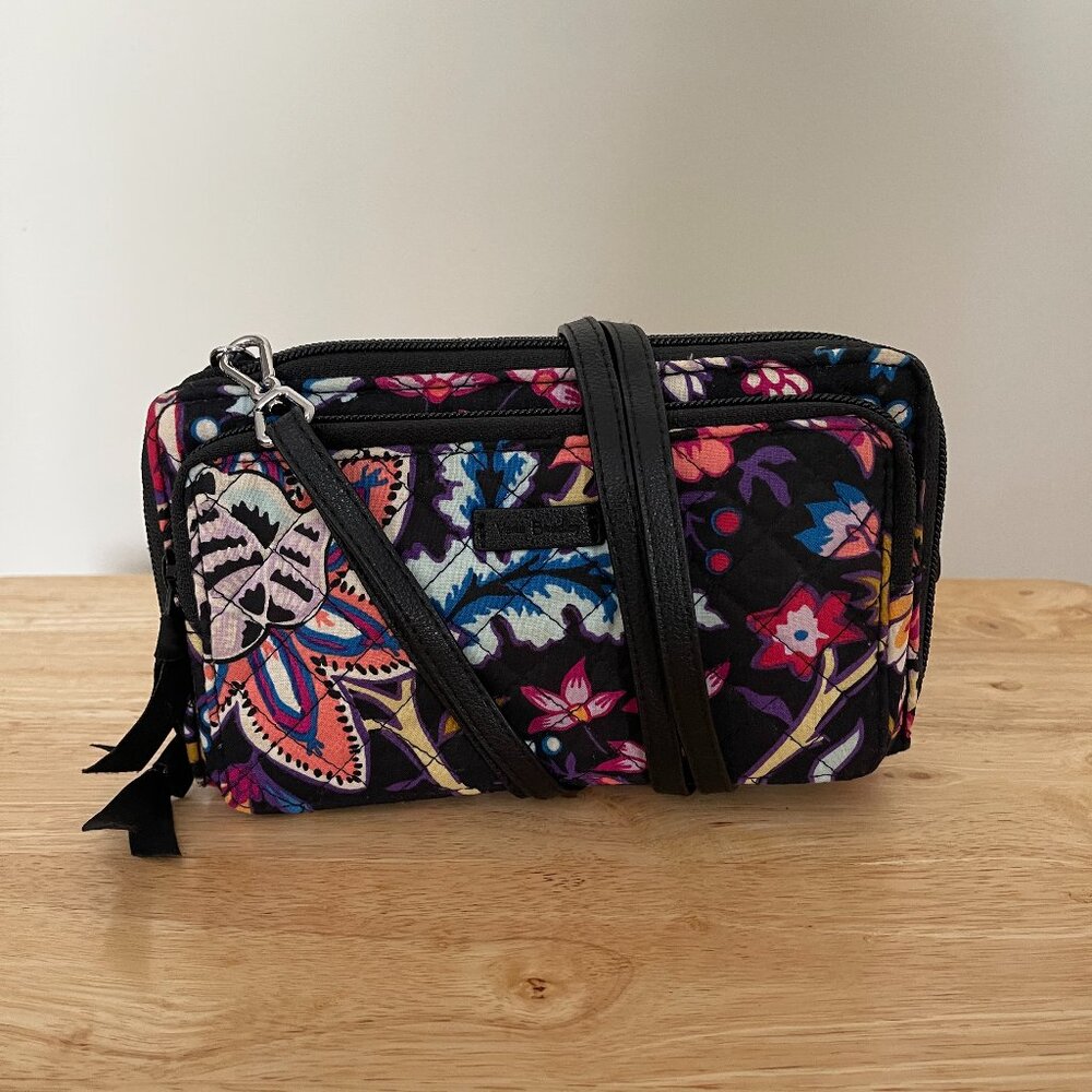 Vera Bradley Deluxe All Together Crossbody (Foxwood) RFID